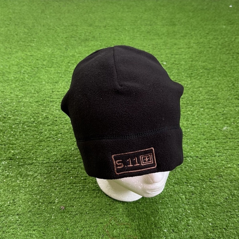 5.11 Tactical Beanie Hat Cap  Camping Outdoor Performance One Size Black Fleece‎